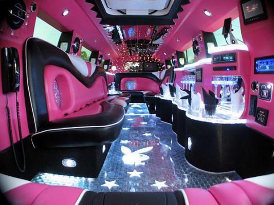 Pink Hummer H2 Limousine