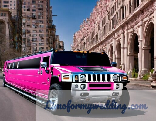 Pink Hummer H2 Limousine